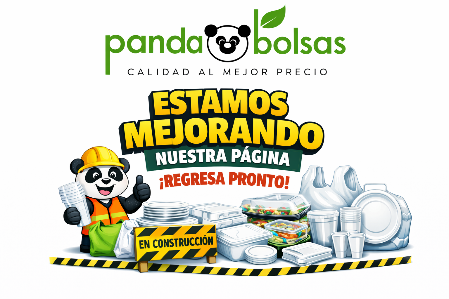 Estamos mejorando nuestra página. Regresa pronto.